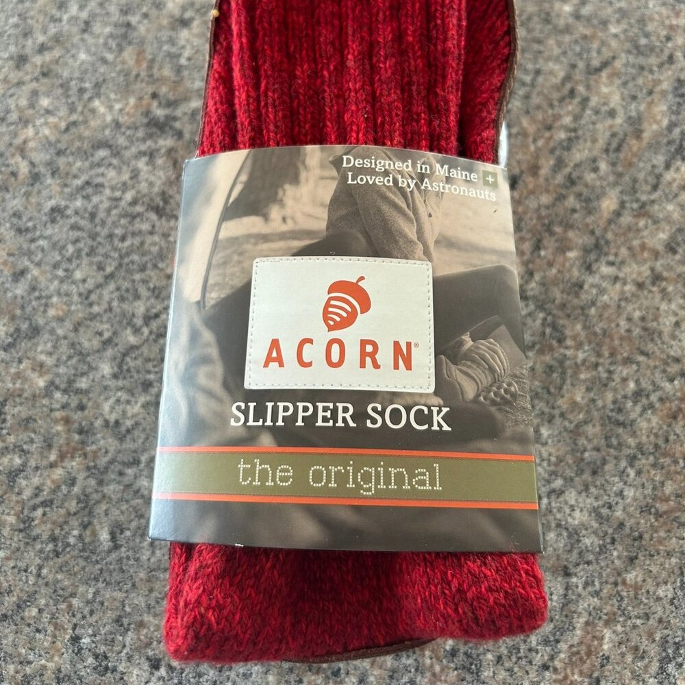 Acorn Slipper Sock